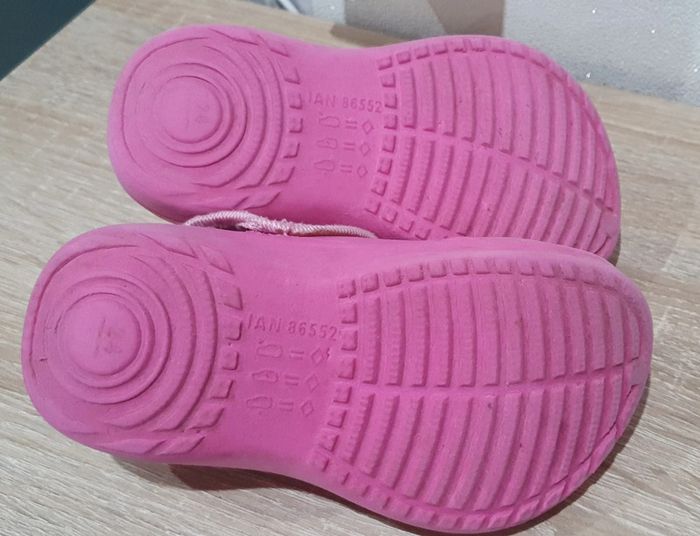 Sabot rose avec sangle arrière pointure 24 - photo numéro 10