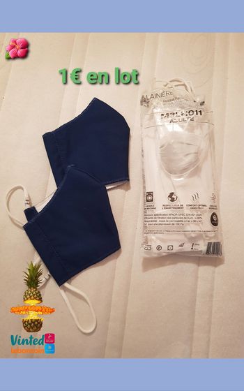 lot de masques de protection adulte