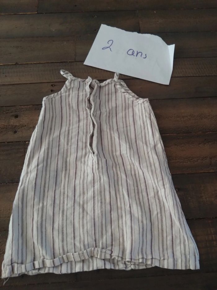 Robe d'été en lin retro obaibi 2 ans - photo numéro 2