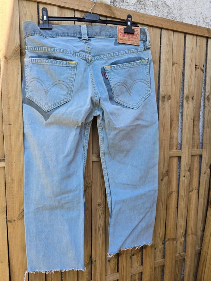 Jeans boyfriend vintage mixte 🍒levi's 907🍒 w36 L34 - photo numéro 2