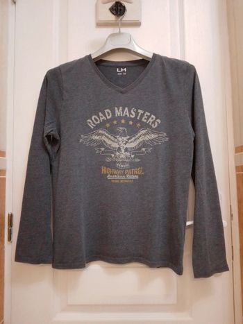T-shirt manches longues "Road Masters" T.14 ans - LH