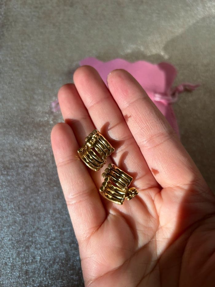Boucles d’oreilles moderne et élégante - photo numéro 6
