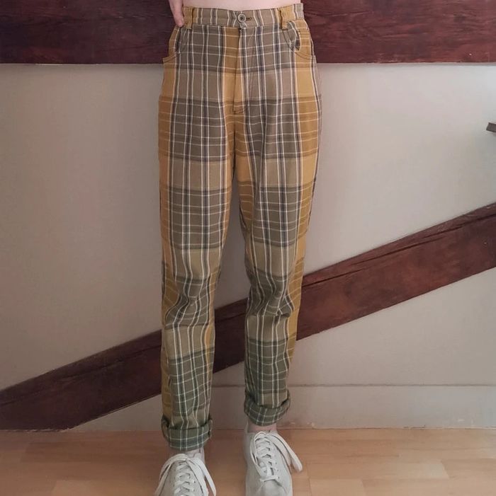 Pantalon à carreaux Cyrillus - photo numéro 2