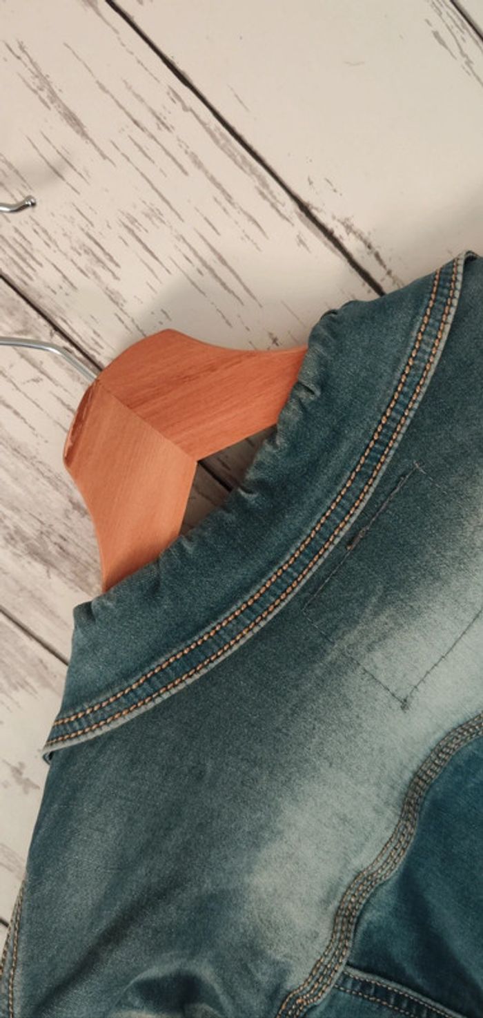 Veste en jeans Monday Premium femme M - photo numéro 4