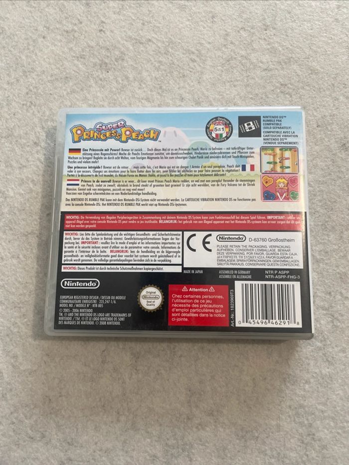 Super Princess Peach Jeu Nintendo DS Complet FR - photo numéro 6