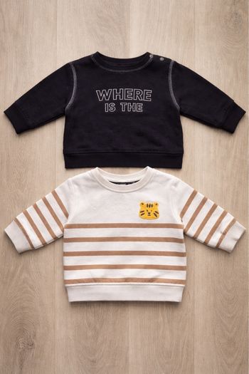 Lot de 2 pulls épais garçon , Taille 6 mois 