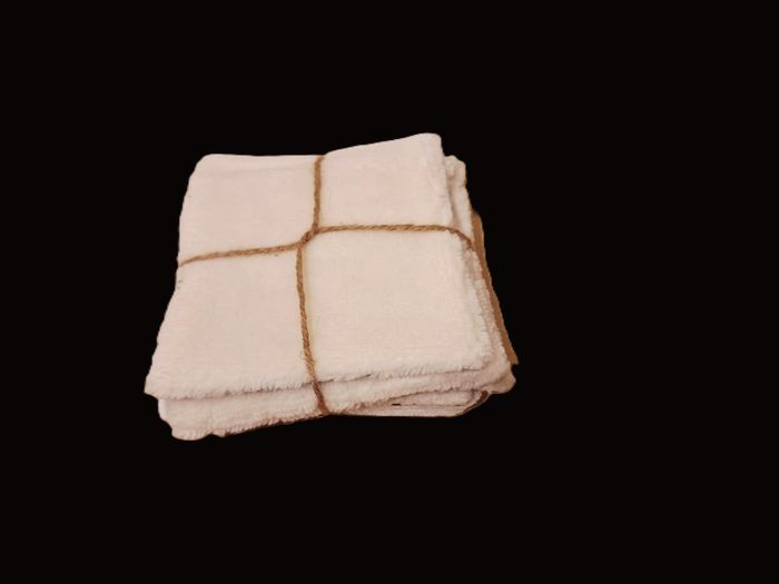 Lot 7 carrés démaquillants en tissus - photo numéro 2