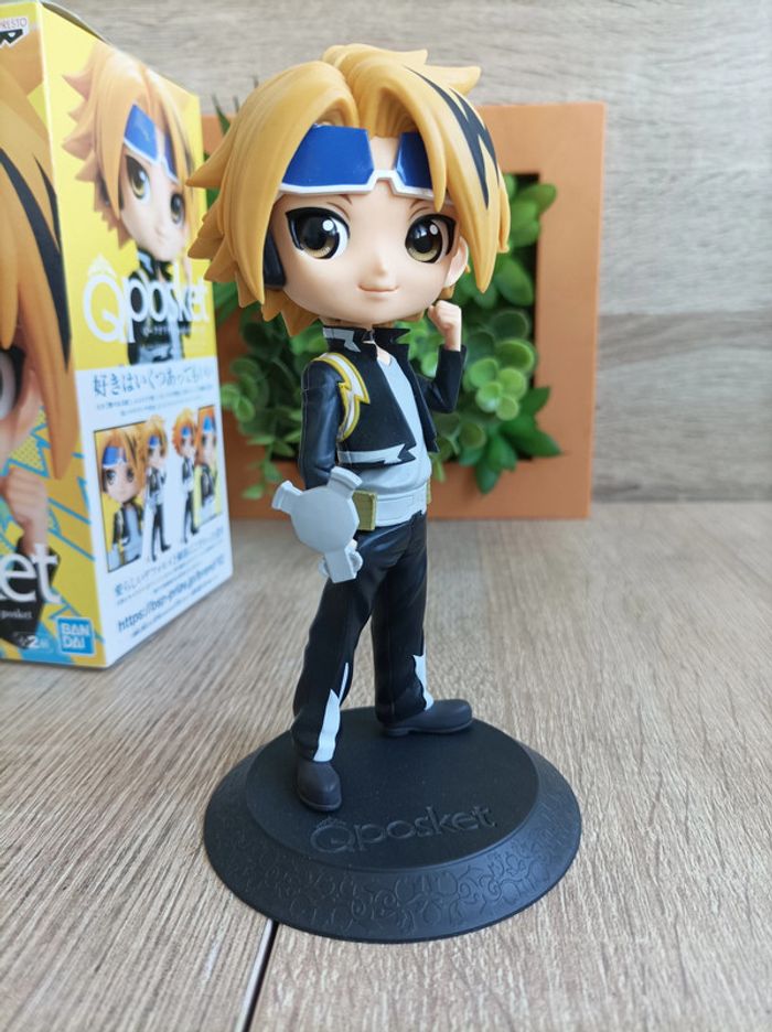 My Hero Academia Figurine Denki Kaminari Banpresto Qposket - photo numéro 6