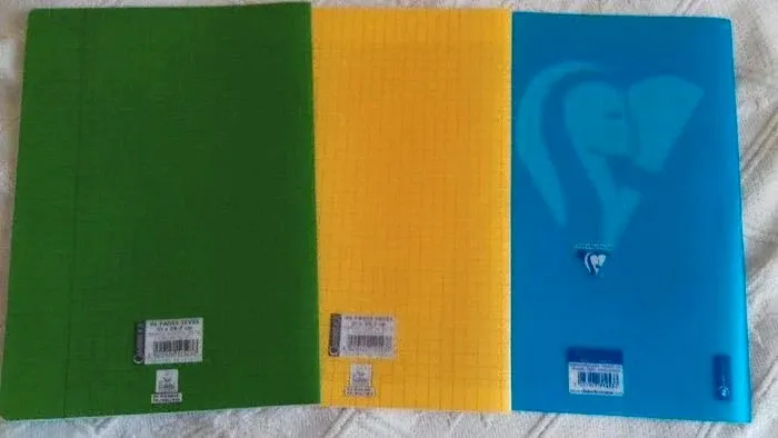 Lot fournitures scolaires NEUF cahiers 21x29,7 et intercalaires - photo numéro 2
