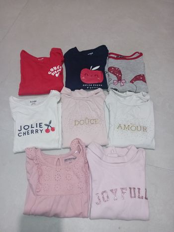 Lot de manches longues 23 mois