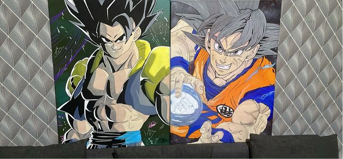 Deco dessin Gogeta