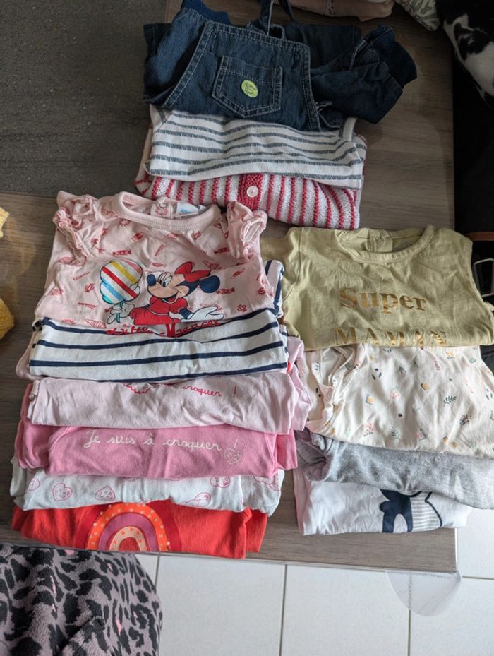 Lot bébé fille 3mois