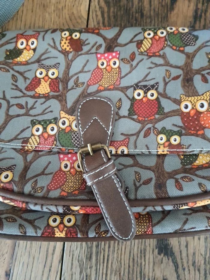 Jolie Sac à main gris/marron Mfhandbags neuf - photo numéro 7