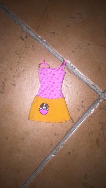 Robe et bottes Barbie