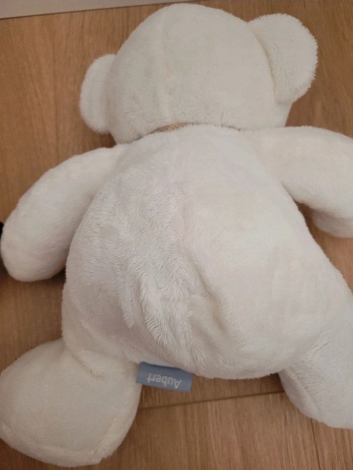 Peluche doudou ours Aubert - photo numéro 4