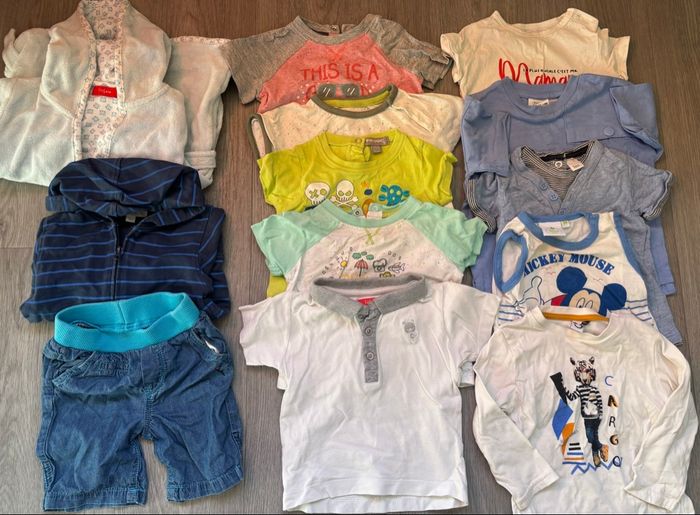 Lot vêtements garçon 9 mois