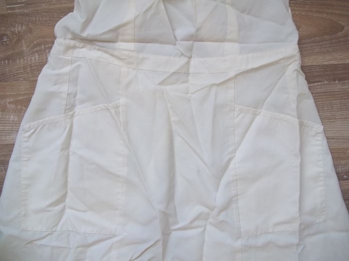 Tablier à bretelles croisées ivoire Bragard 42/44 - photo numéro 3