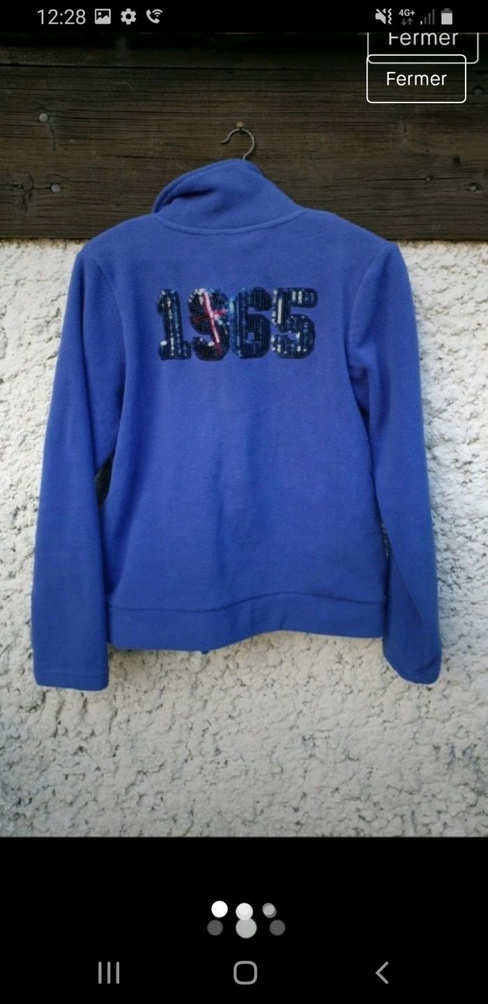 Magnifique polaire neuve vintage lumineuse - photo numéro 2