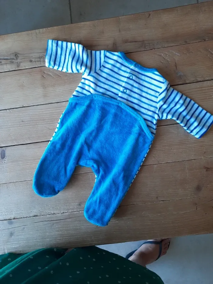 Pyjama bleu Sucre d'orge - photo numéro 4