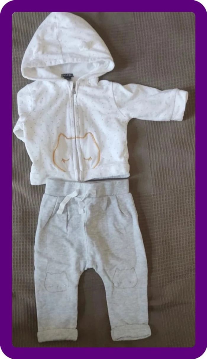 Ensemble jogging Kiabi 6 mois