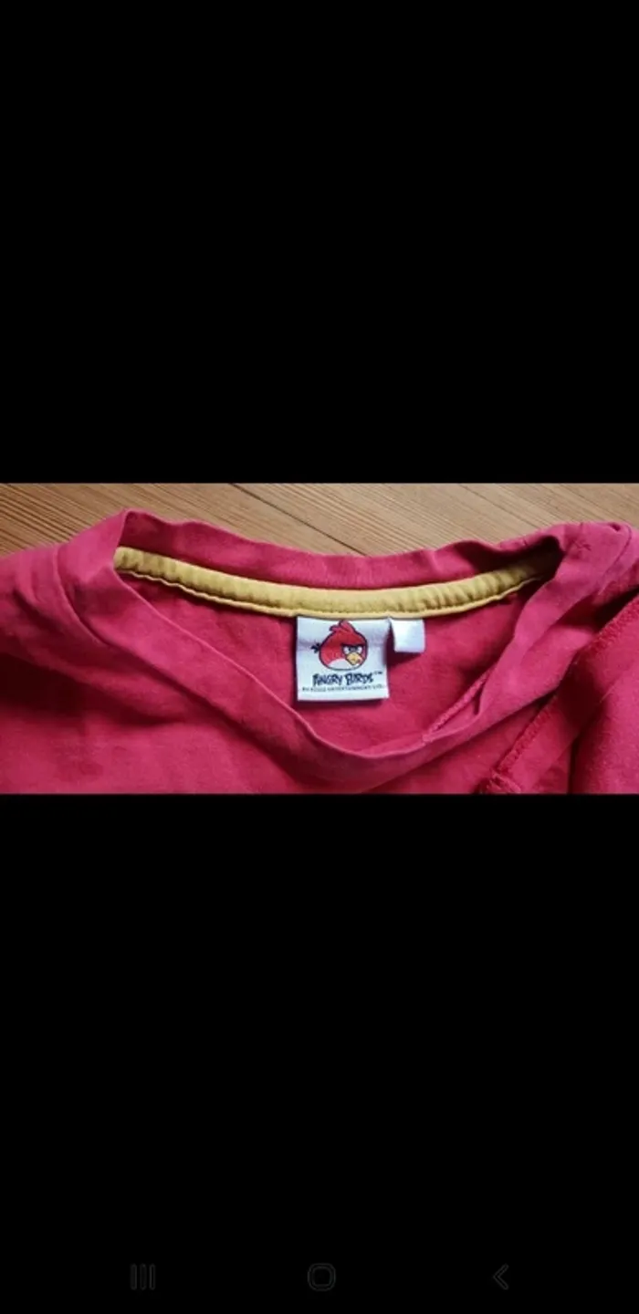 Tshirt garcon 8ans angry birds - photo numéro 3