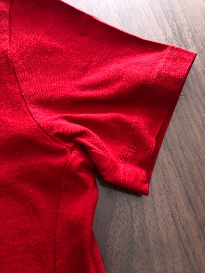 T shirt garçon rouge le coq sportif - photo numéro 6