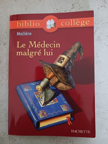 livre Le médecin malgré lui Molière
