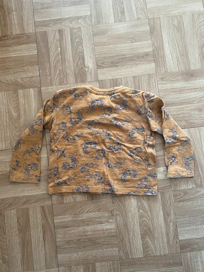 T-shirt manches longues marron taille 12 mois Pat Patrouille - photo numéro 3
