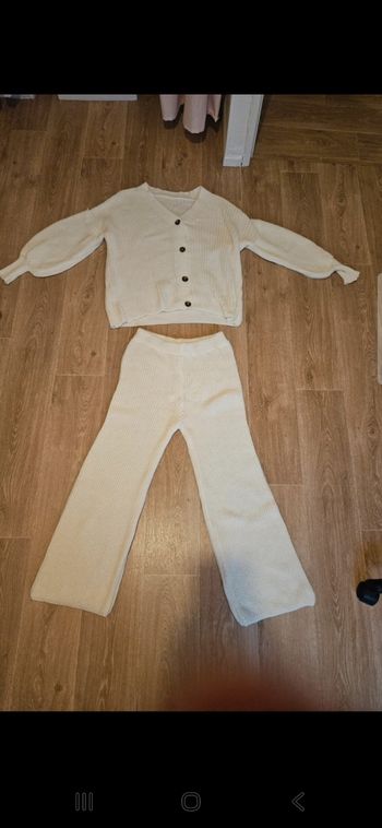 Ensemble en laine femme