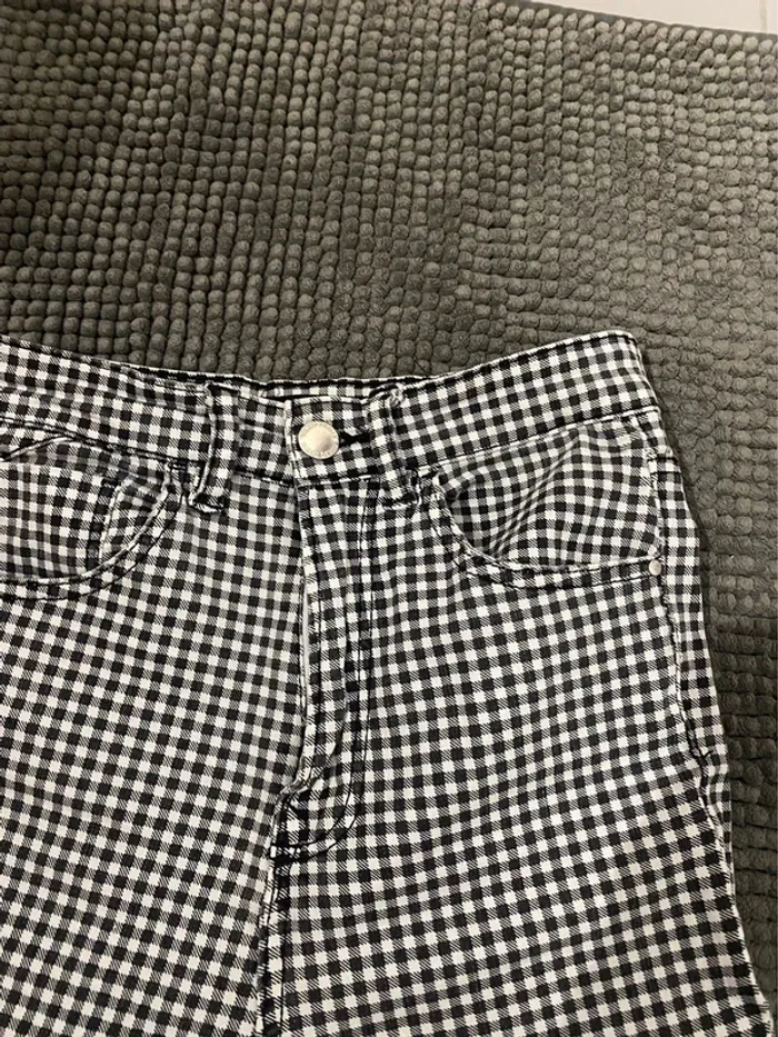 Pantalon skinny à carreaux - Stradivarius - photo numéro 4