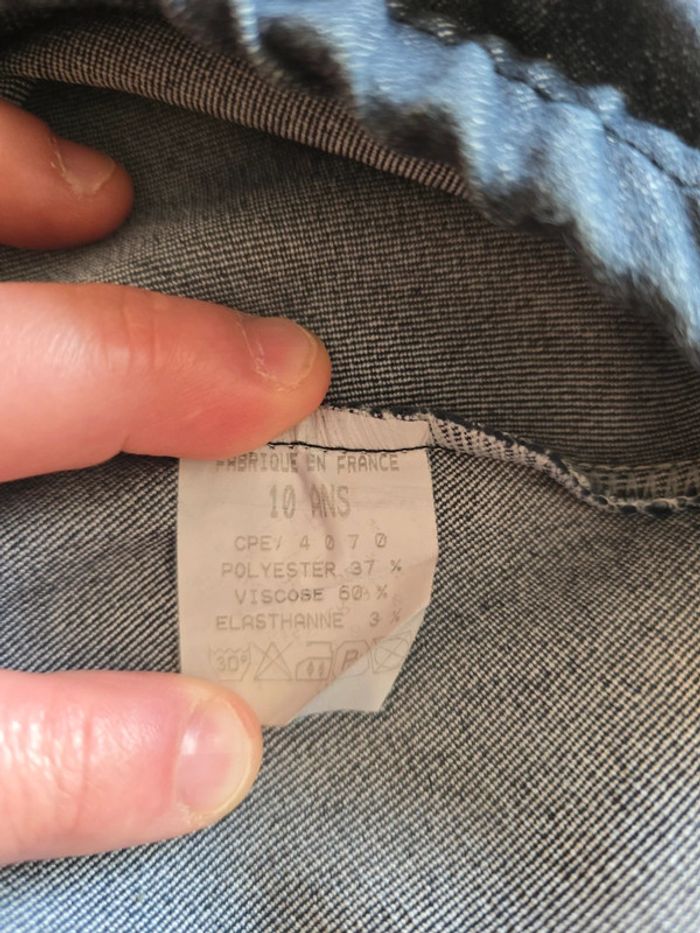 Jupe en jeans 10 ans - photo numéro 3