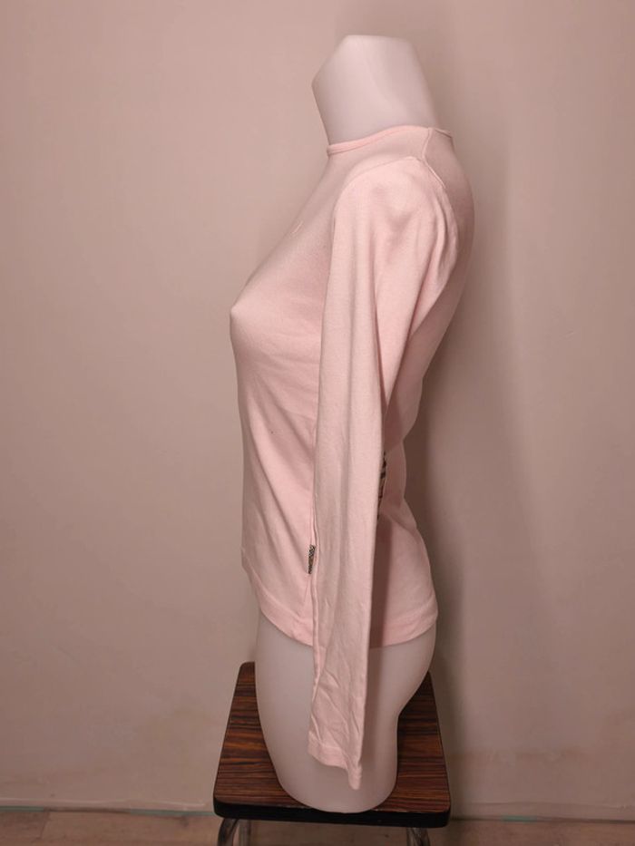 Pull Burberry London Femme Taille M Rose - photo numéro 4