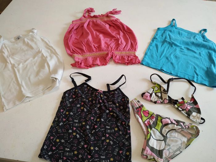 Lot de vêtements été fille taille 6 ans - photo numéro 7