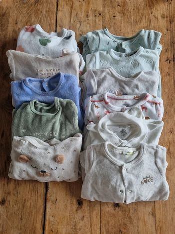 Lot de 11 pyjama bébé fille