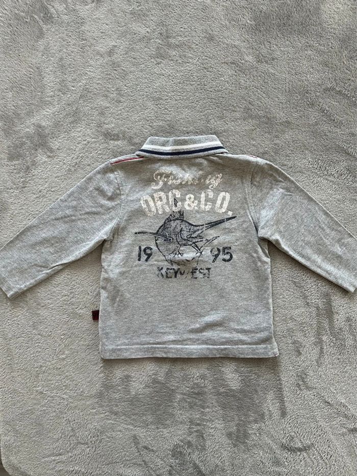 Polo manches longues - 9 mois - Orchestra - photo numéro 4