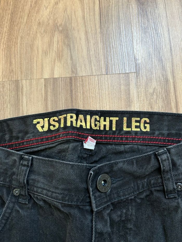 Jean noir Brut Homme Straight Relay Tailles 44-46 - photo numéro 6