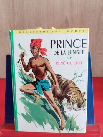 Prince de la jungle - René Guillot, n° 157, 1963, bibliothèque verte