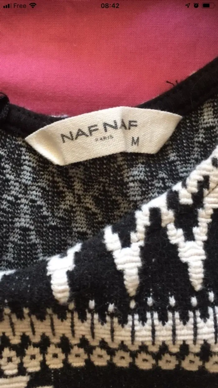 T-shirt Naf Naf 38 aztèque - photo numéro 3