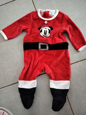 Pyjama noël Mickey T.3 mois Disney baby