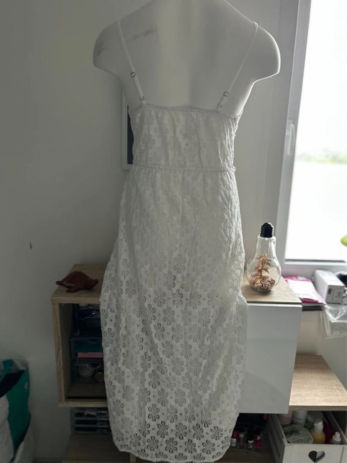 Superbe combishort blanche dentelle - photo numéro 3