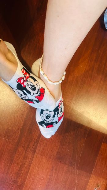Chaussette Mickey et Minnie