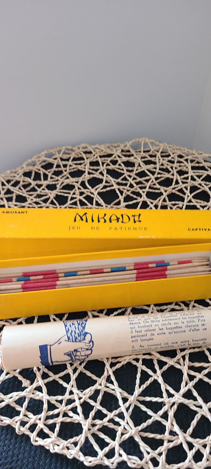 Jeu de Mikado vintage