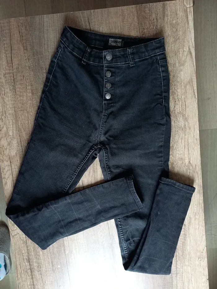 Jean noir Skinny T36 - photo numéro 5