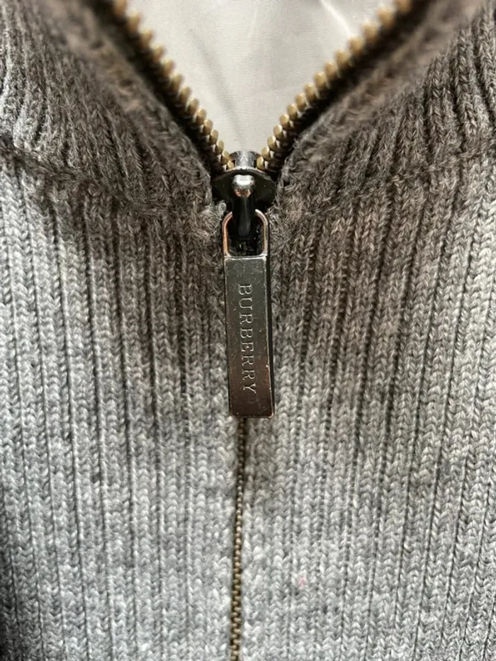 Burberry Jacket Grey - Womens Size 40 / M - Made in Spain 🇪🇸 - photo numéro 4
