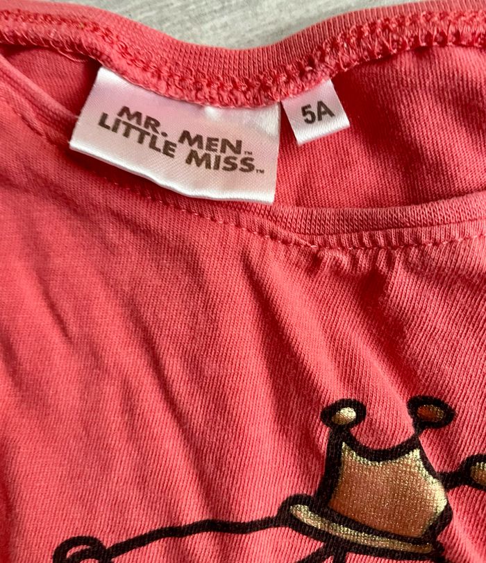 Tee shirt 5 ans Mr Men Little Miss - photo numéro 2