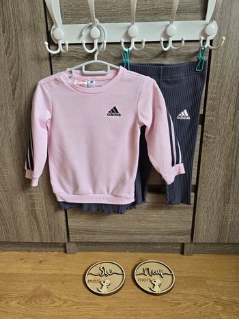 Vêtement Bébé Fille - Ensemble Survêtement - Adidas - 6/9 mois