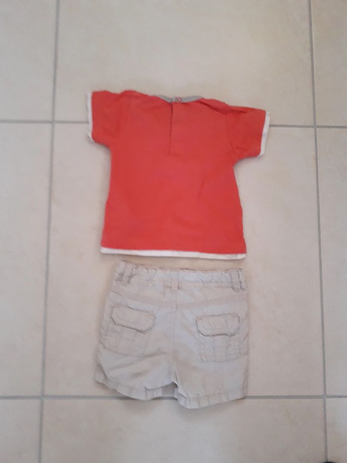T-shirt + Short - 6 MOIS - photo numéro 2