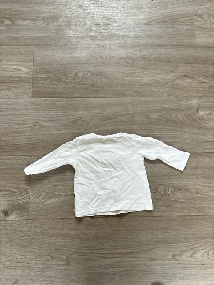 T-shirt manches longues 6 mois - photo numéro 3