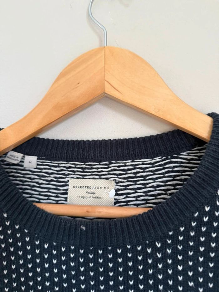Pull jacquard homme - photo numéro 4