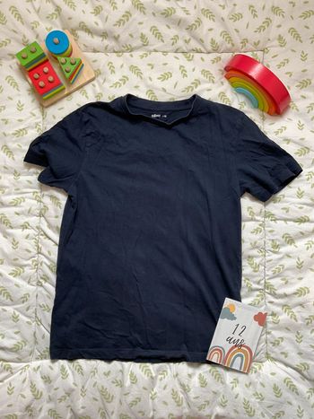 teeshirt manches courtes bleu marine 12 ans gémo